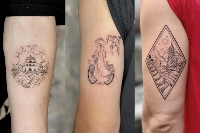 Mr Tattoo Hanoi artwork