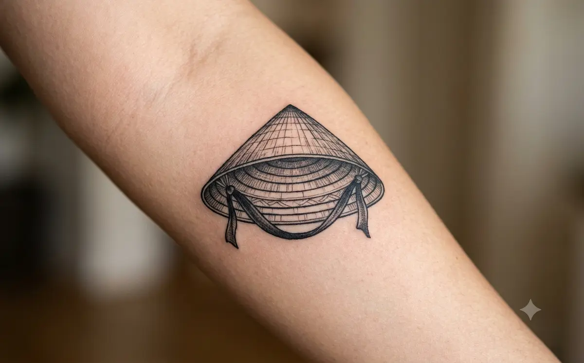 Vietnamese Conical Hat Tattoo Meaning: A Quiet Symbol of Home, Grace and Resilience