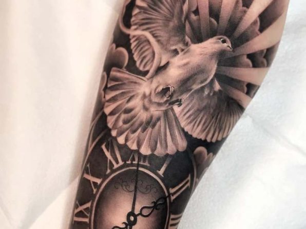 Ý Nghĩa Hình Xăm Chim Bồ Câu (2)