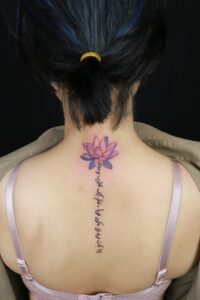 Small lotus tattoo meaning