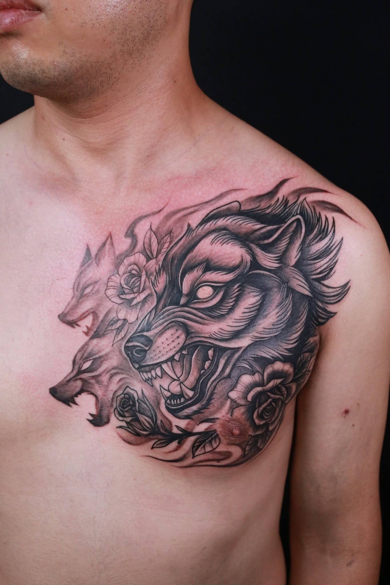 wolf tattoo
